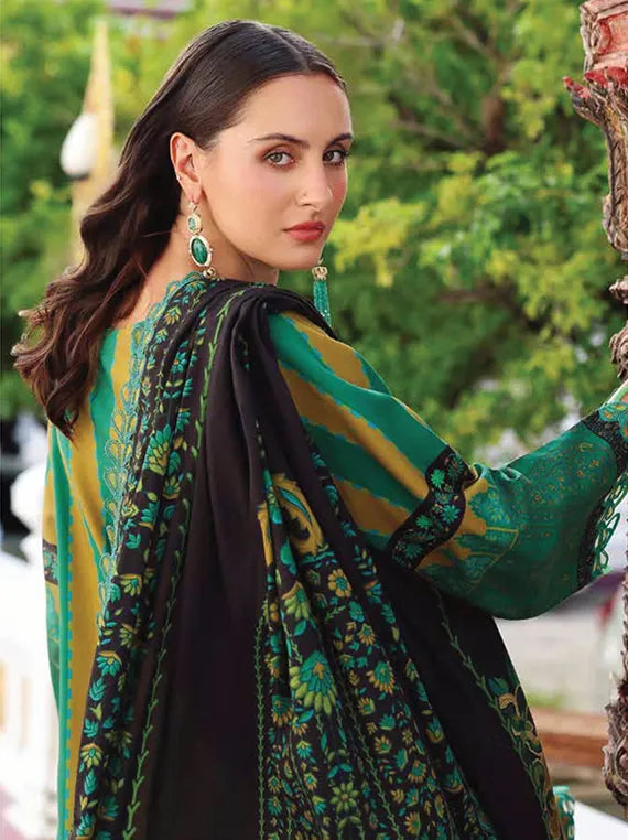 ANIIQ by Charizma Embroidered Printed Linen Collection 2025 (ANW6-03)