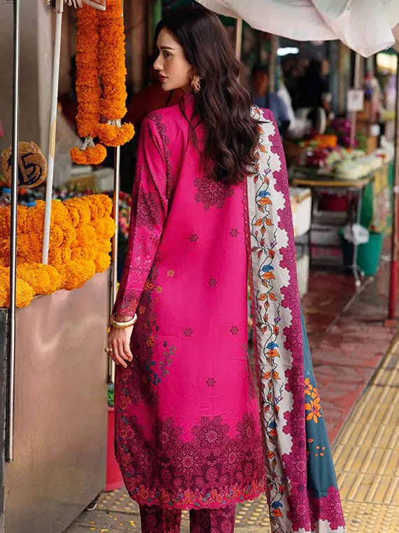 ANIIQ by Charizma Embroidered Printed Linen Collection 2025 (ANW6-06)
