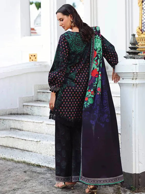 ANIIQ by Charizma Embroidered Printed Linen Collection 2025 (ANW6-07)