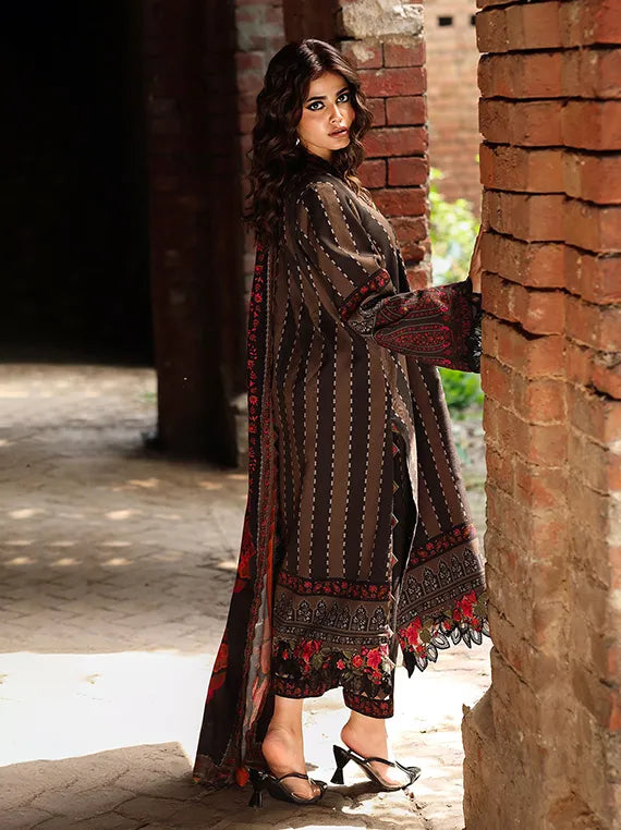 ANIIQ by Charizma Embroidered Printed Linen Collection 2025 (ANW6-09)