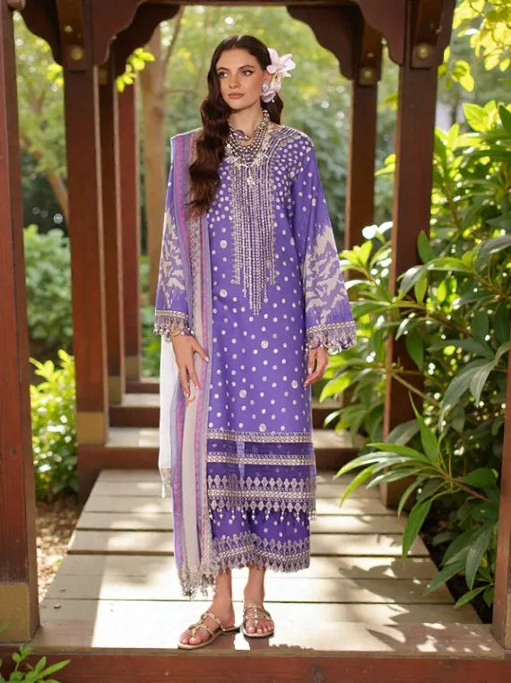 ANIQ By Charizma Embroidered Printed Lawn Collection 2026 (AN5-11)