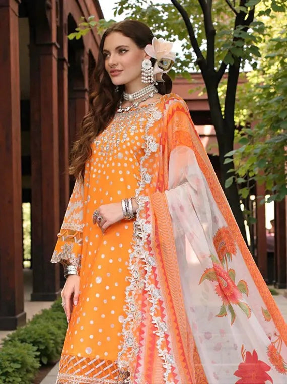 ANIQ By Charizma Embroidered Printed Lawn Collection 2026 (AN5-14)