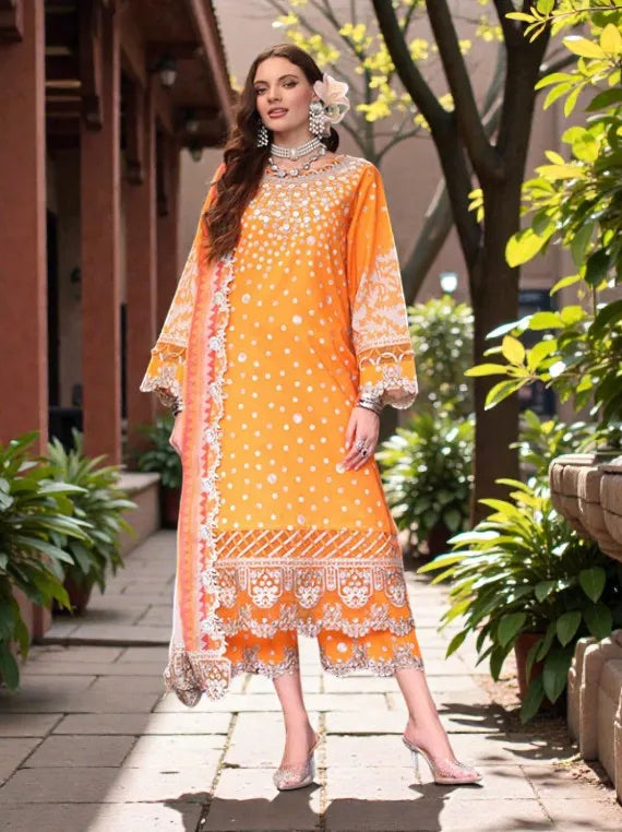 ANIQ By Charizma Embroidered Printed Lawn Collection 2026 (AN5-14)