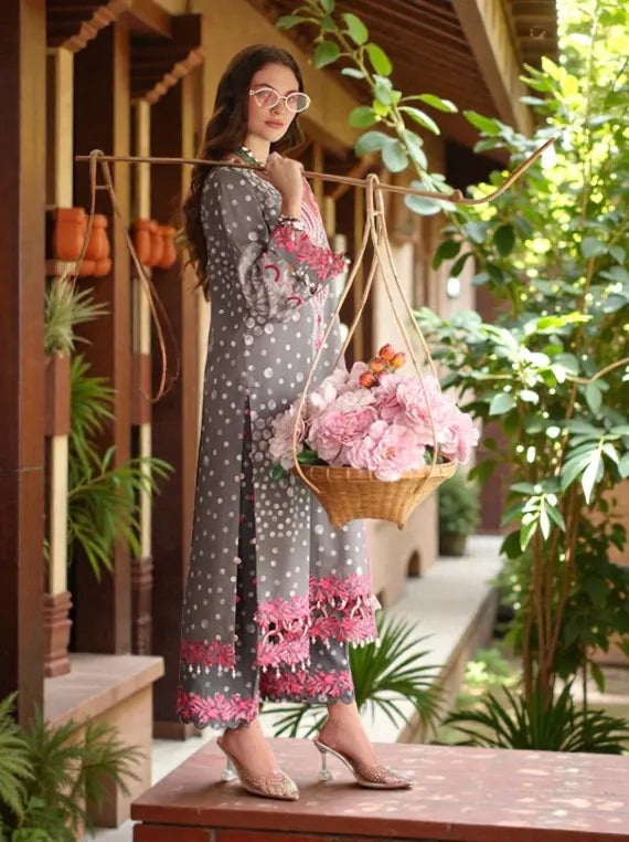 ANIQ By Charizma Embroidered Printed Lawn Collection 2026 (AN5-16)