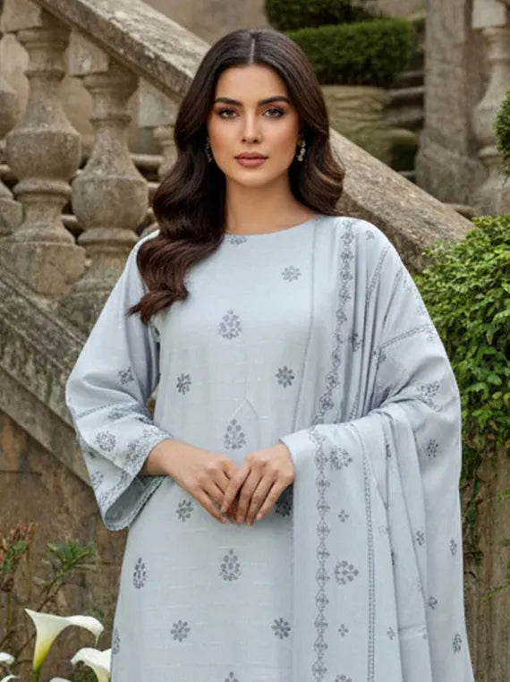 AQS Embroidered Air Jet Peach Collection 2025 (D-03)