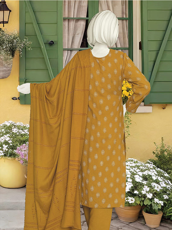 AREEBA Printed Fancy Peach Collection 2025 By ABC (D-03)