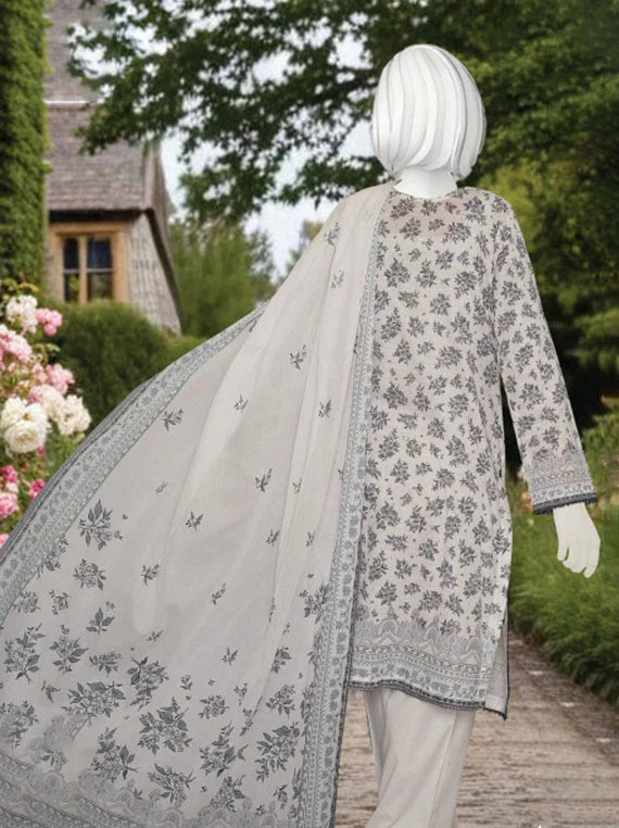 ARMAN Printed Embroidered Fancy Lawn Collection 2026 By ABC (D-02)