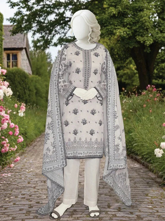 ARMAN Printed Embroidered Fancy Lawn Collection 2026 By ABC (D-02)