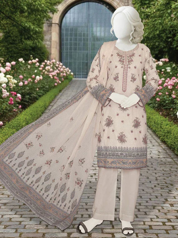 ARMAN Printed Embroidered Fancy Lawn Collection 2026 By ABC (D-03)