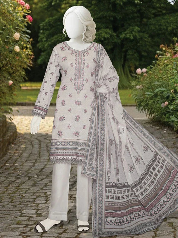 ARMAN Printed Embroidered Fancy Lawn Collection 2026 By ABC (D-07)