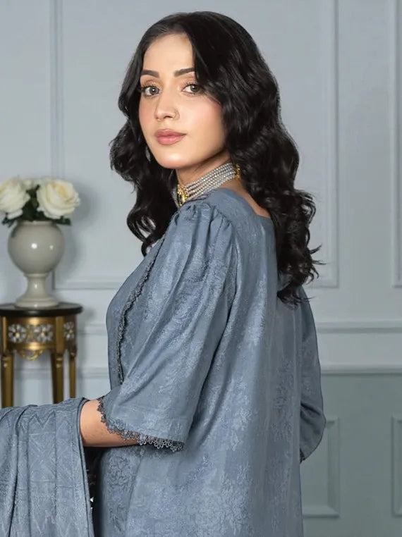 ARZOO by Wania Peach Self Jacquard Collection 2025 (WL-235)