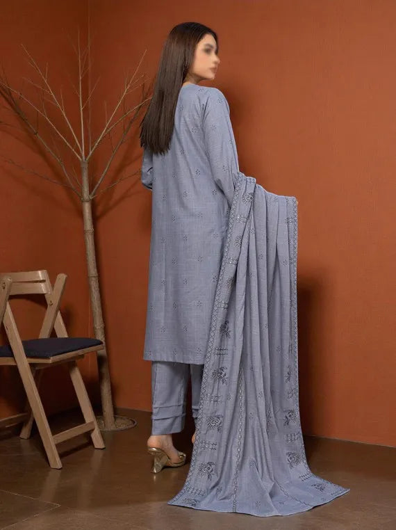 ATTIRE by Fantak Embroidered Dhanak Collection 2025 (D-05)