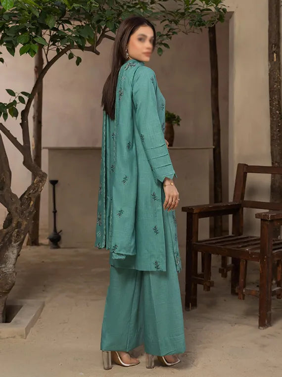 ATTIRE by Fantak Embroidered Dhanak Collection 2025 (D-06)