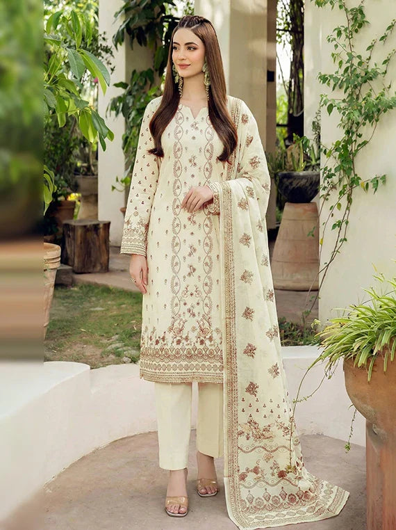 AYAT Eleganza by Pearl Arts Embroidered Lawn Collection 2026 Vol-61