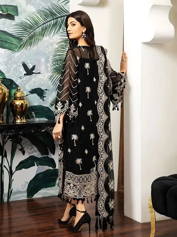 AYMAL by Alizeh Embroidered Chiffon Collection 2026 (2063-Clara)