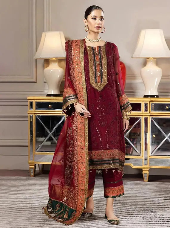 AYMAL by Alizeh Embroidered Chiffon Collection 2026 (2115-Mehlika)