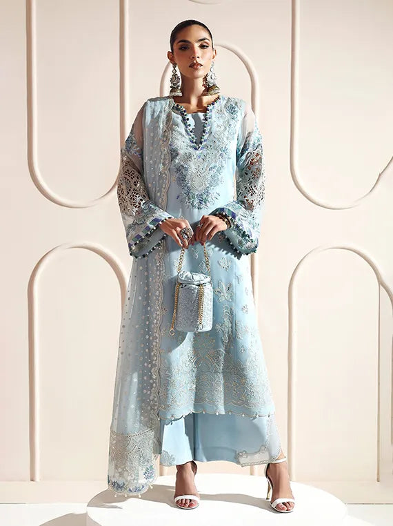 AYMAL by Alizeh Embroidered Chiffon Collection 2026 (2204-DHANAK)