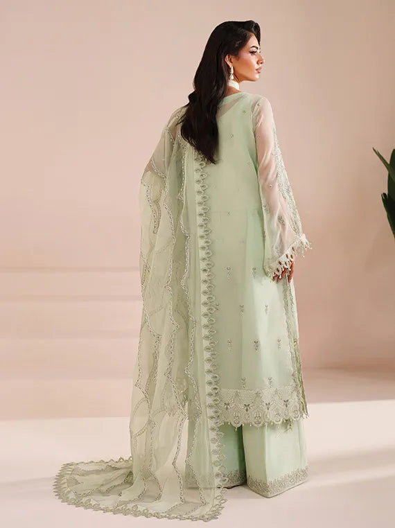 AYMAL by Alizeh Embroidered Chiffon Collection 2026 (4068-Zyah)