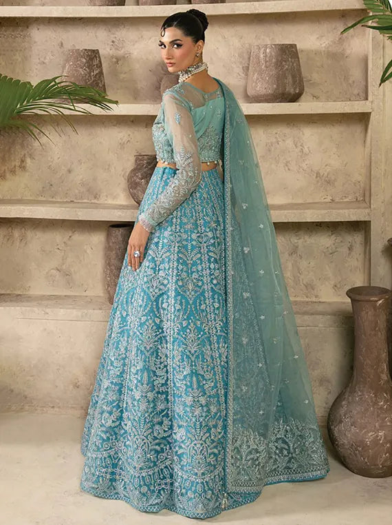 AZIRA by Gulaal Embroidered Organza Collection 2025 (GL-LFU-01)