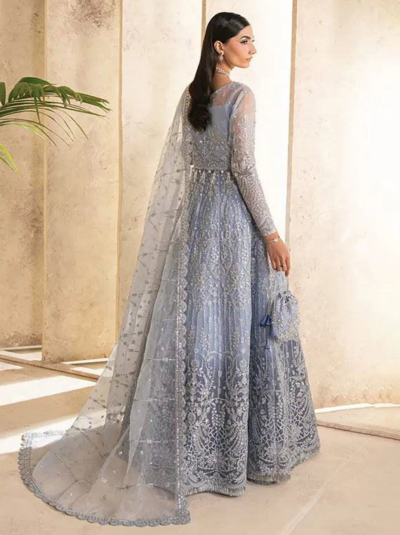 AZIRA by Gulaal Embroidered Organza Collection 2025 (GL-LFU-02)