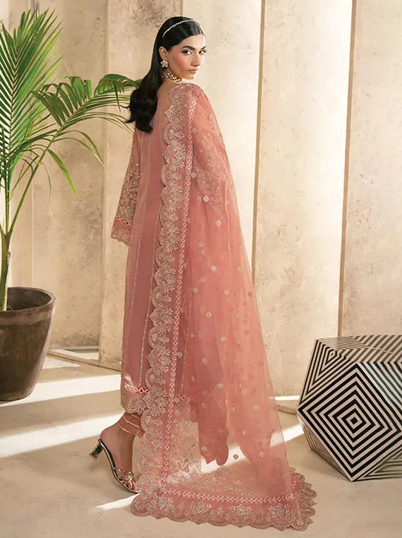 AZIRA by Gulaal Embroidered Organza Collection 2025 (GL-LFU-03)