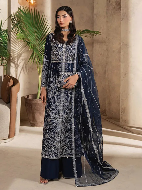 AZIRA by Gulaal Embroidered Organza Collection 2025 (GL-LFU-04)