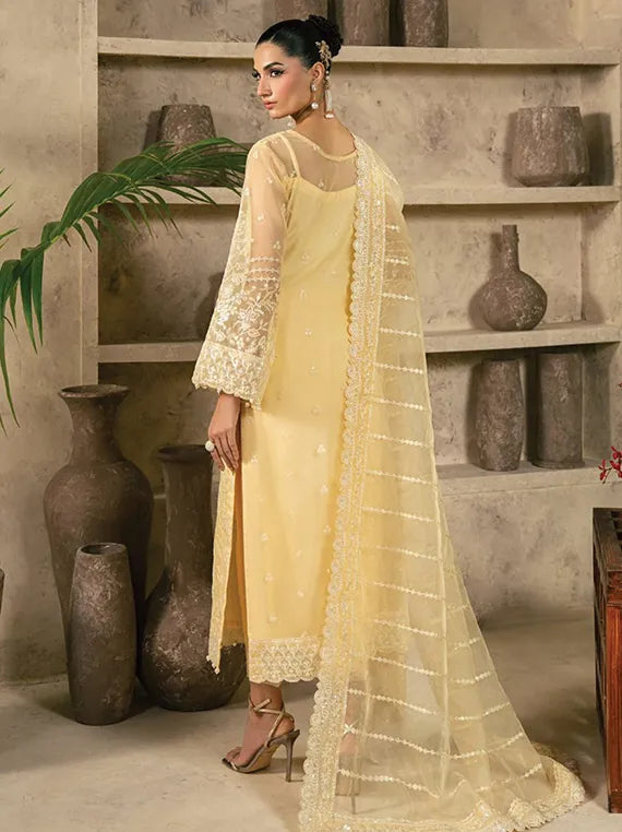 AZIRA by Gulaal Embroidered Organza Collection 2025 (GL-LFU-05)
