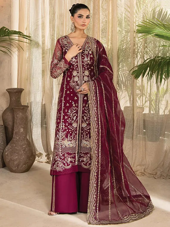 AZIRA by Gulaal Embroidered Organza Collection 2025 (GL-LFU-06)