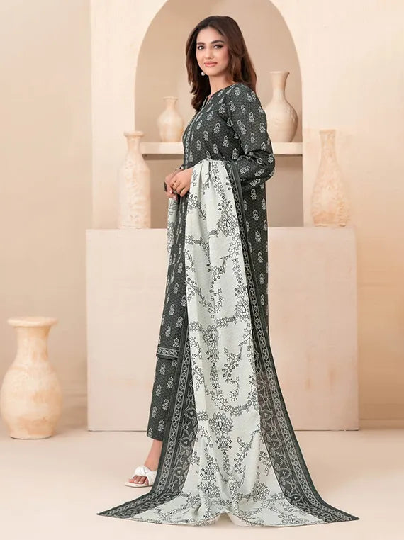 AZU by Tawakkal Fabrics Printed Khaddar Collection 2025 (D-5410)