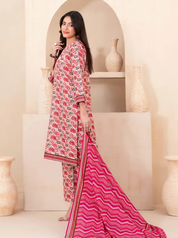 AZU by Tawakkal Fabrics Printed Khaddar Collection 2025 (D-5414)