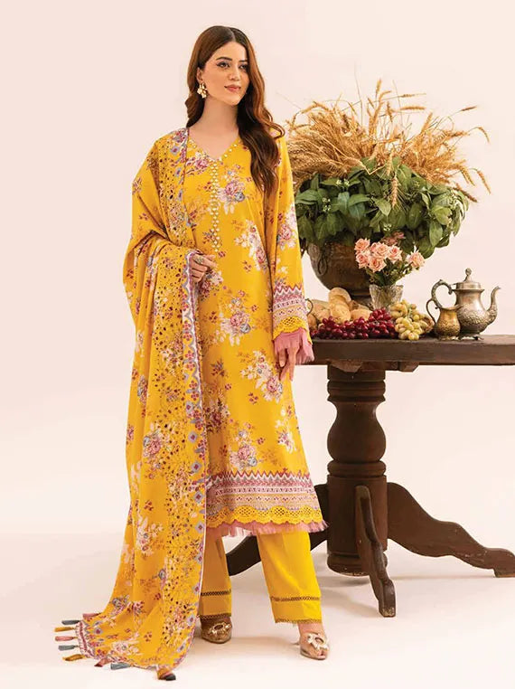 Aafreen Embroidered Karandi Collection 2024 By Riaz Arts (AF-134)