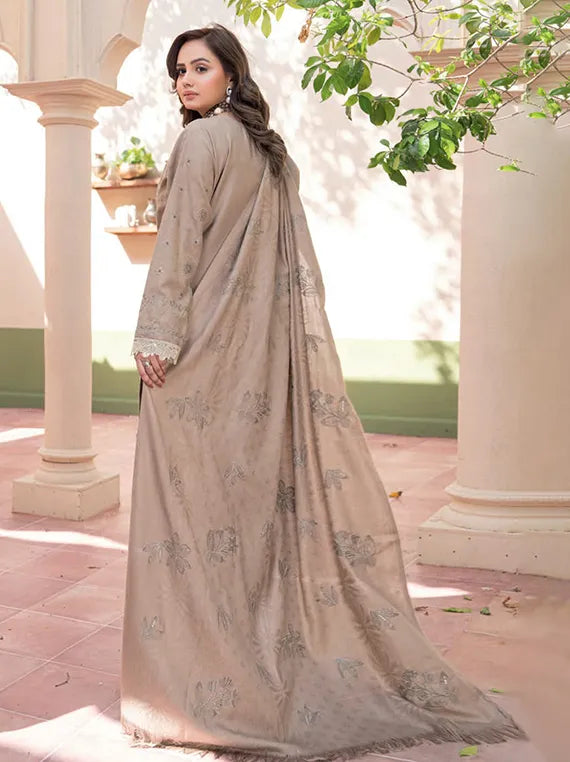 Aaina Embroidered Fancy Wool Touch Collection 2025 by Chawla Fabrics (D-03)