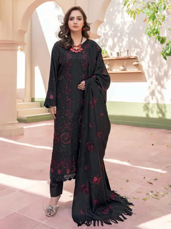 Aaina Embroidered Fancy Wool Touch Collection 2025 by Chawla Fabrics (D-05)