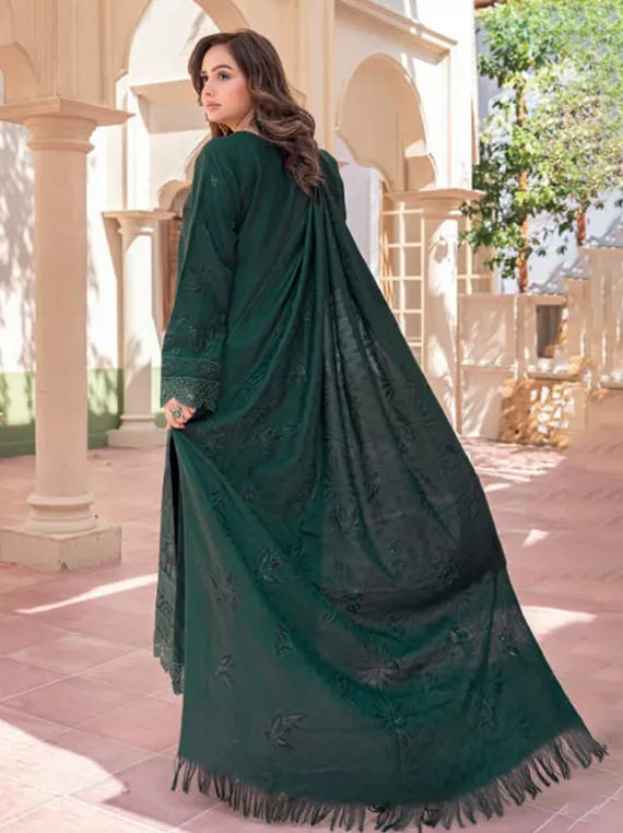 Aaina Embroidered Fancy Wool Touch Collection 2025 by Chawla Fabrics (D-08)