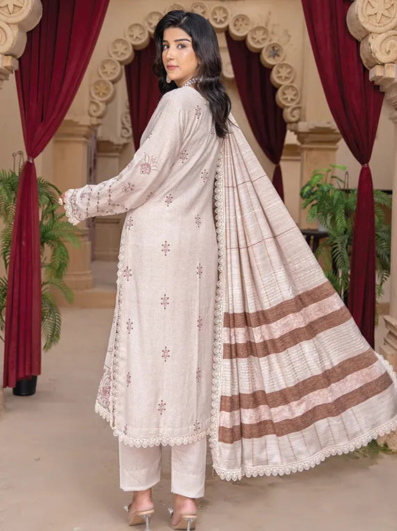 Aangan Embroidered Karandi Collection 2025 by Chawla Fabrics (D-03)