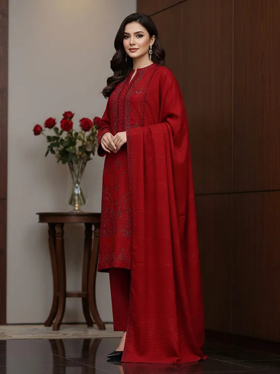 Aarasta Embroidered Dhanak Collection 2025 by BR (D-01)