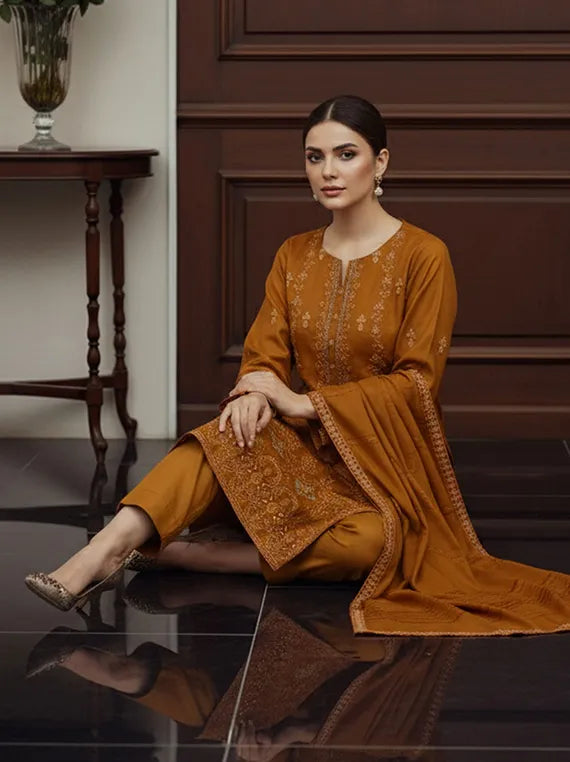 Aarasta Embroidered Dhanak Collection 2025 by BR (D-03)