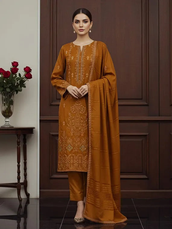 Aarasta Embroidered Dhanak Collection 2025 by BR (D-03)