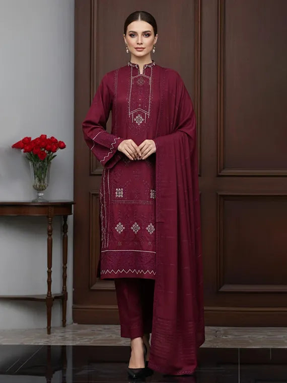Aarasta Embroidered Dhanak Collection 2025 by BR (D-05)