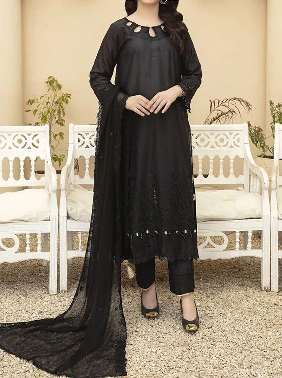 Afreen Lawn Shiffly Collection 2025 By Hafiz Textile (D-01)