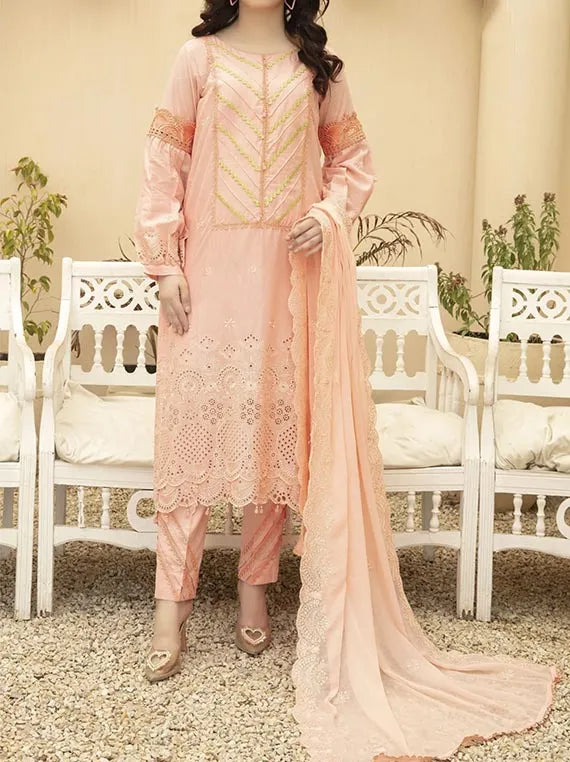 Afreen Lawn Shiffly Collection 2025 By Hafiz Textile (D-03)
