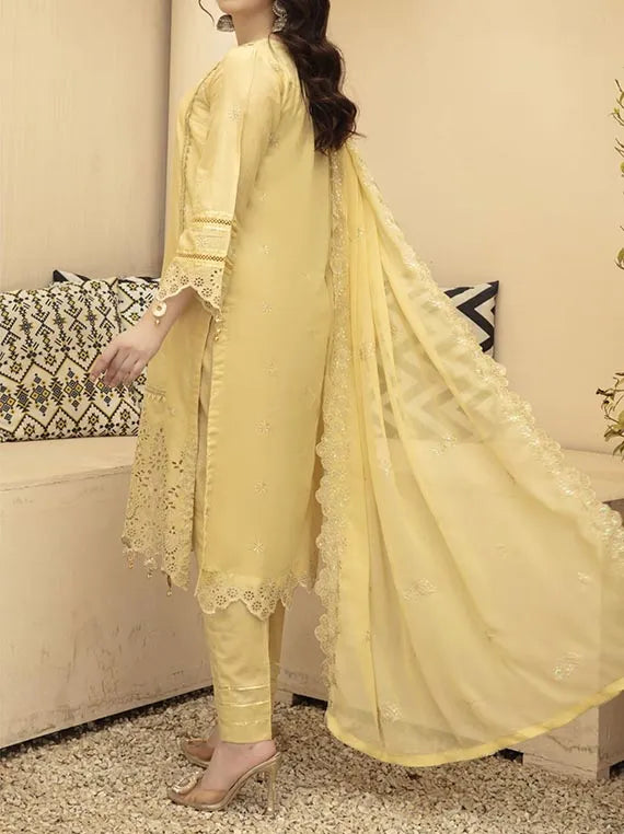 Afreen Lawn Shiffly Collection 2025 By Hafiz Textile (D-07)