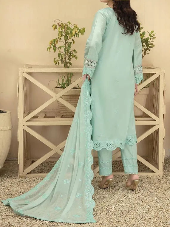 Afreen Lawn Shiffly Collection 2025 By Hafiz Textile (D-10)