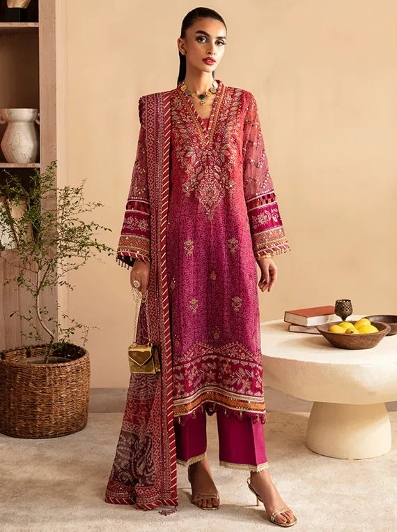 Afrozeh Ethereal Embroidered Collection 2025 (01 ARISA)