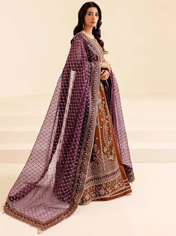 Afrozeh Ethereal Embroidered Collection 2025 (Crimson Alure)