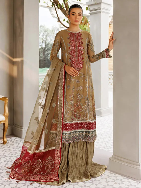 Afrozeh Ethereal Embroidered Collection 2025 (ZAINA)