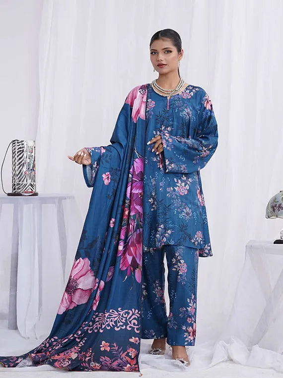 Afsana Printed Dobby Linen Collection 2024 By AR Textile (D-05)