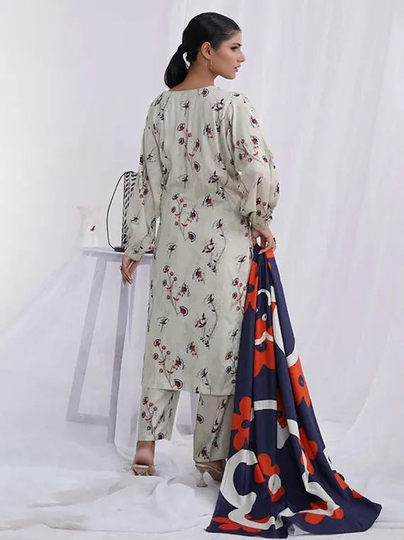 Afsana Printed Dobby Linen Collection 2024 By AR Textile (D-07)