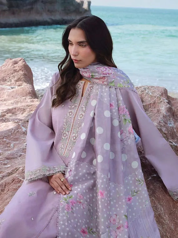 Afsanah Luxury Lawn Collection 2025 By Seran (NIHAL)