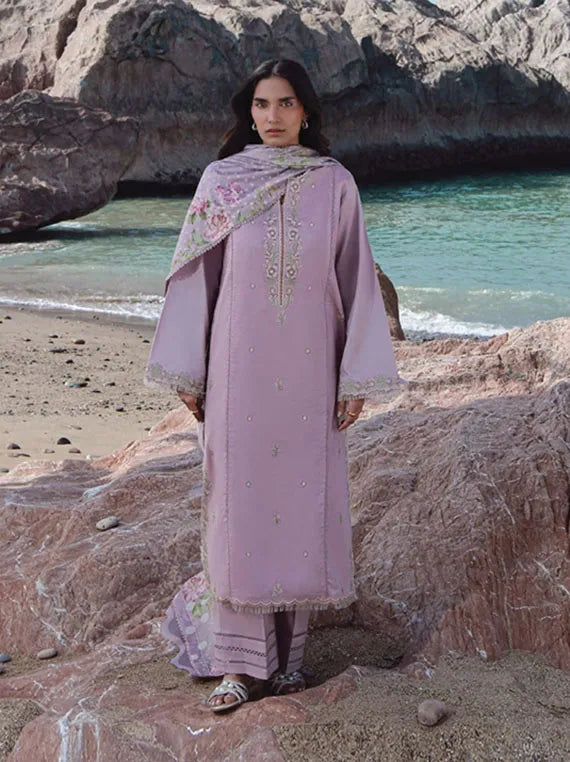 Afsanah Luxury Lawn Collection 2025 By Seran (NIHAL)